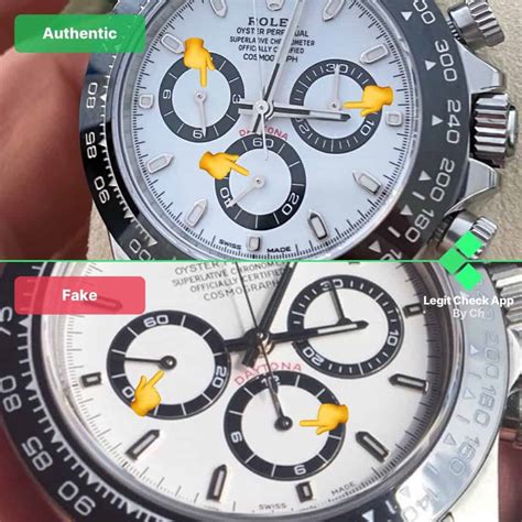 rolex falsi daytona|rolex daytona real vs fake.